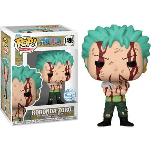 Funko-Pop!-Animation-One-Piece—Roronoa-Zoro-(Nothing-Happened)-(Special-Edition)-#1496-Vinyl-Figure