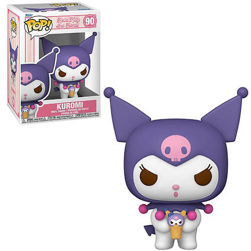Funko-Pop!-Sanrio-Hello-Kitty-and-Friends—Kuromi-#90-Vinyl-Figure