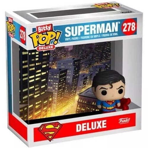 Funko-Bitty Pop! Deluxe-DC—Superman(Gargoyle)-#278-Vinyl-Figure