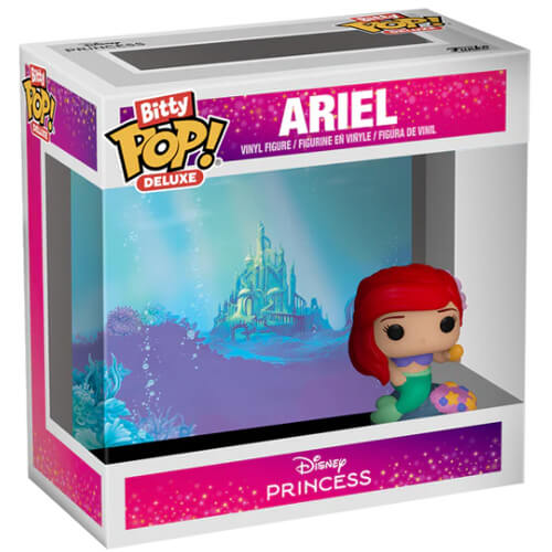 Funko-Bitty Pop! Deluxe-Disney-Princess—Ariel-(Under-The-Sea)-Vinyl-Figure