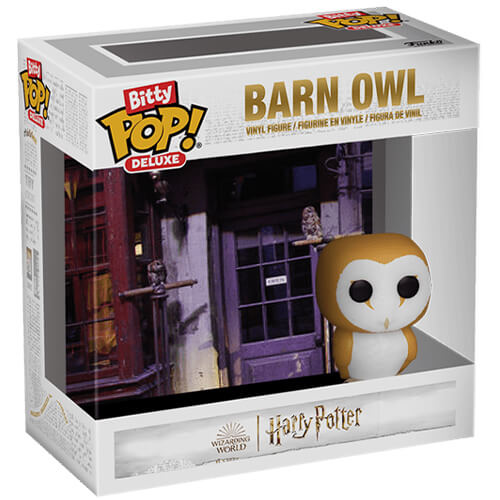 Funko-Bitty Pop! Deluxe-Harry-Potter-Wizarding-World—Barn-Owl-(Owl-Emporium)-Vinyl-Figure