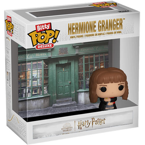Funko-Bitty Pop! Deluxe-Harry-Potter-Wizarding-World—Hermione-Granger-(Flourish-&-Blotts)-Vinyl-Figure