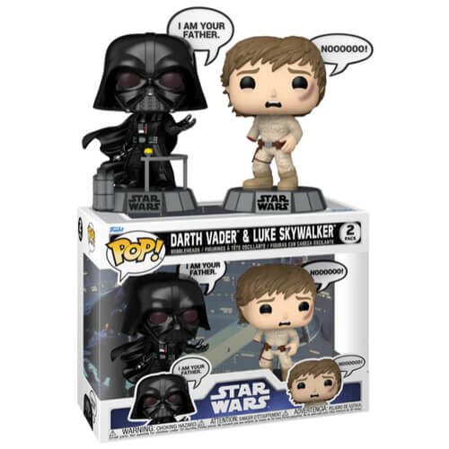 Funko-Pop!-2-Pack-Disney-Star-Wars-Sayings—Darth-Vader-&-Luke-Skywalker-Bobble-Head-Vinyl-Figures