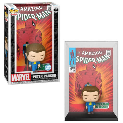Funko-Pop!-Comic-Covers-Marvel-The-Amazing-Spider-Man—Peter-Parker-(Special-Edition)-#64-Vinyl-Figure