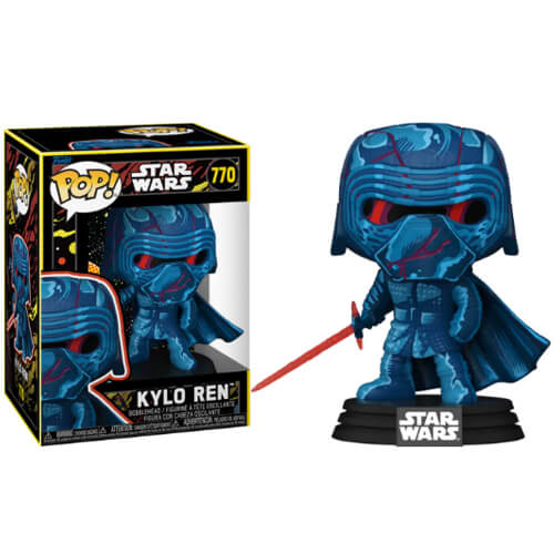 Funko-Pop!-Disney-Star-Wars-Clone-Wars—Kylo-Ren-(Retro)-#770-Bobble-Head-Vinyl-Figure
