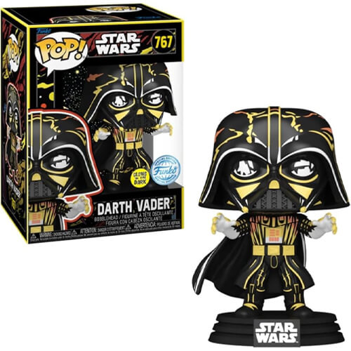 Funko-Pop!-Disney-Star-Wars—Darth-Vader-(Glows-in-the-Dark)-(Special-Edition)-#767-Bobble-Head-Vinyl-Figure