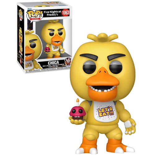 Funko-Pop!-Games-Five-Nights-at-Freddy’s-(10-Years)—Chica-#1063-Vinyl-Figure