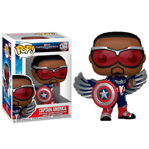 Funko-Pop!-Marvel-Captain-America-Brave-New-World—Captain-America-#1364-Bobble-Head-Vinyl-Figure