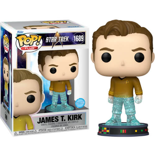 Funko-Pop!-Plus-Star-Trek—James-T.-Kirk-(Glitter)-#1689-Vinyl-Figure