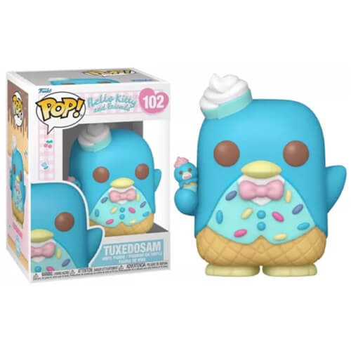 Funko-Pop!-Sanrio-Hello-Kitty-and-Friends—TuxedoSam-(Ice-Cream)-#102-Vinyl-Figure