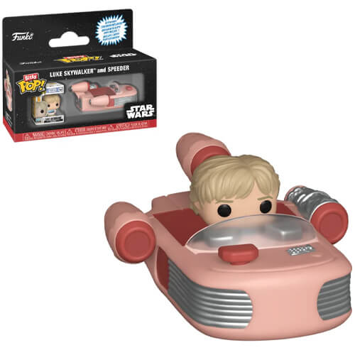 Funko-Bitty-Pop!-Rides-Disney-Star-Wars—Luke-Skywalker-and-Speeder-Vinyl-Figures