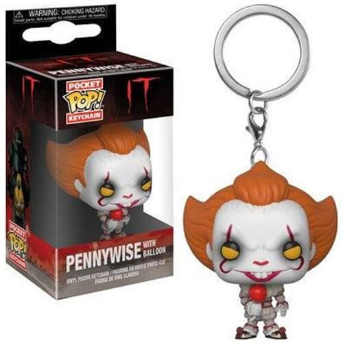 Funko-Pocket-Pop!-It—Pennywise-(With-Balloon)-Vinyl-Figure-Keychain