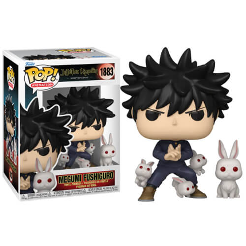 Funko-Pop!-Animation-Jujutsu-Kaisen—Megumi-Fushiguro-(with-Rabbit)-#1883-Vinyl-Figure