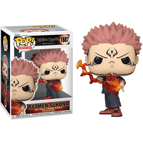 Funko-Pop!-Animation-Jujutsu-Kaisen—Ryomen-Sukuna-(Fire-Arrow)-#1887-Vinyl-Figure