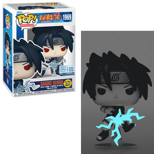 Funko-Pop!-Animation-Naruto—Sasuke-(Chidori)-(Glows-in-the-Dark)-(Special-Edition)-#Vinyl-Figure