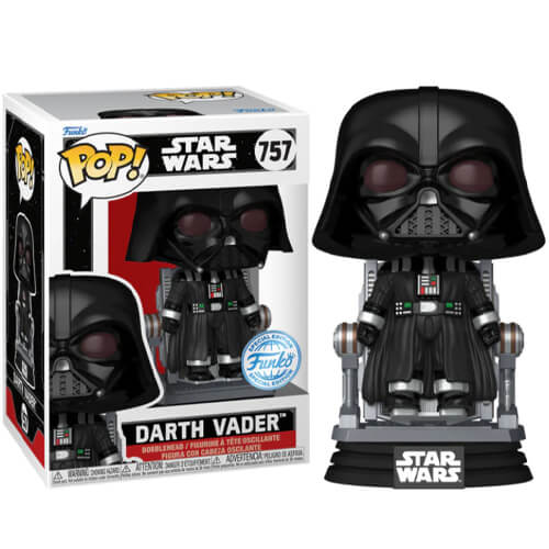 Funko-Pop!-Disney-Star-Wars—Darth-Vader-(Rebuild)-(Special-Edition)-#757-Bobble-Head-Vinyl-Figure