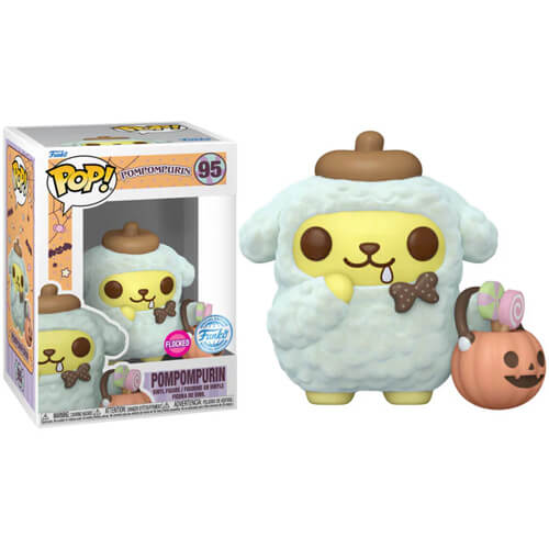 Funko-Pop!-Sanrio-Hello-Kitty—Pompompurin-with-Busket-(Flocked)-(Special-Edition)-#95-Vinyl-Figure