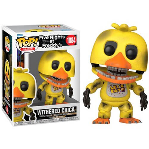 Funko-Pop!-Games-Five-Nights-at-Freddy’s—Withered-Chica-#1084-Vinyl-Figure
