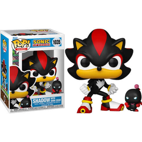 Funko-Pop!-Games-Sonic-The-Hedgehog—Shadow-with-Dark-Chao-#1035-Vinyl-Figures