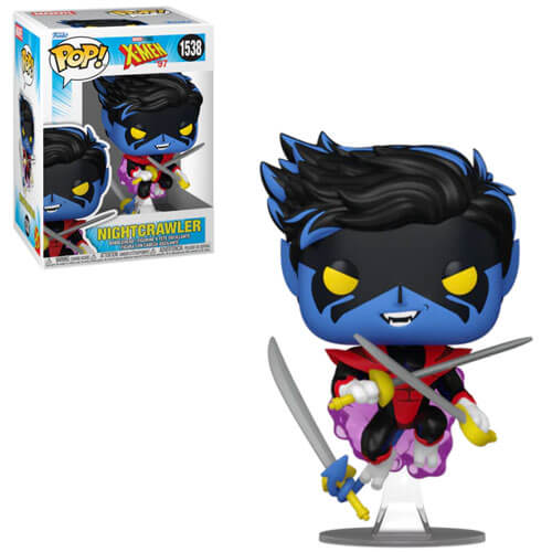 Funko-Pop!-Marvel-X-Men’97—Nightcrawler-#1538-Bobble-Head-Vinyl-Figure