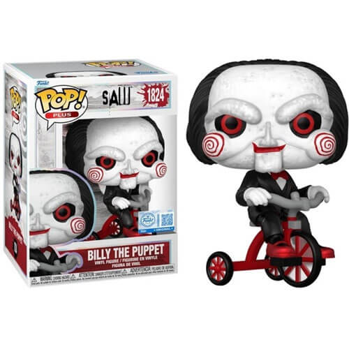 Funko-Pop!-Plus-Saw—Billy-The-Puppet-on-Tricycle-(Special-Edition)-#1824-Vinyl-Figure