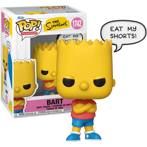 Funko-Pop!-Television-The-Simpsons—Bart-(Eat-My-Shorts)-#1742-Vinyl-Figure