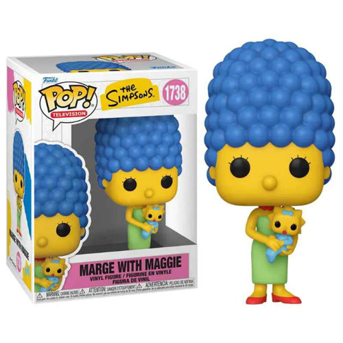 Funko-Pop!-Television-The-Simpsons—Marge-with-Maggie-#1738-Vinyl-Figure