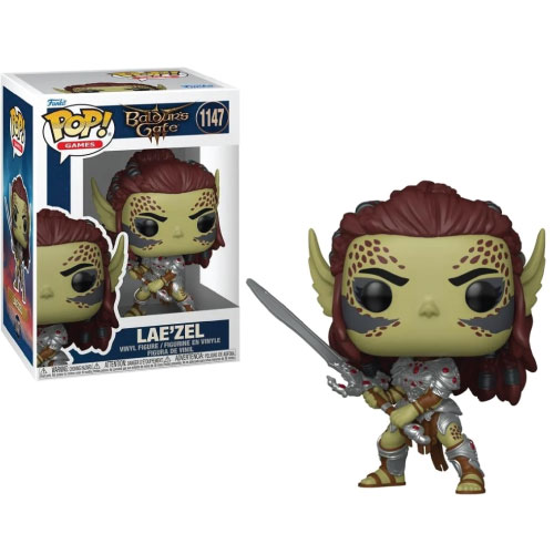 Funko-Pop!-Games-Baldur’s-Gate—Lae’zel-(with-Sword)-#1147-Vinyl-Figure