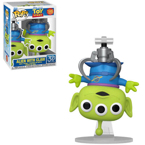 Funko-Pop!-Disney-Toy-Story-(30th-Anniversary)—Alien-with-Claw-#1595-Vinyl-Figure