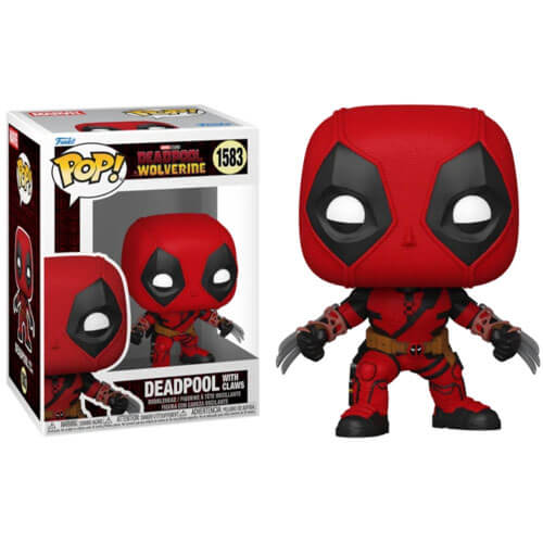 Funko-Pop!-Marvel-Deadpool-&-Wolverine—Deadpool-with-Claws-#1583-Bobble-Head-Vinyl-Figure
