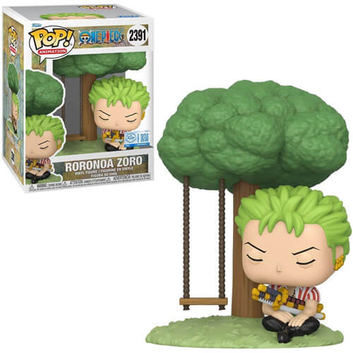 Funko-Pop!-Premium-One-Piece—Zoro-Sleeping-(Special-Edition)-#2391-Vinyl-Figure